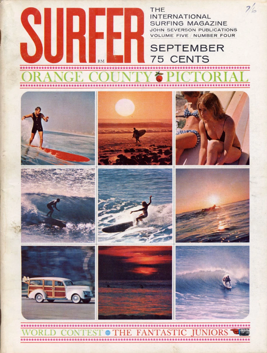 vintage surf magazine surfing april 1997 used - xxx1