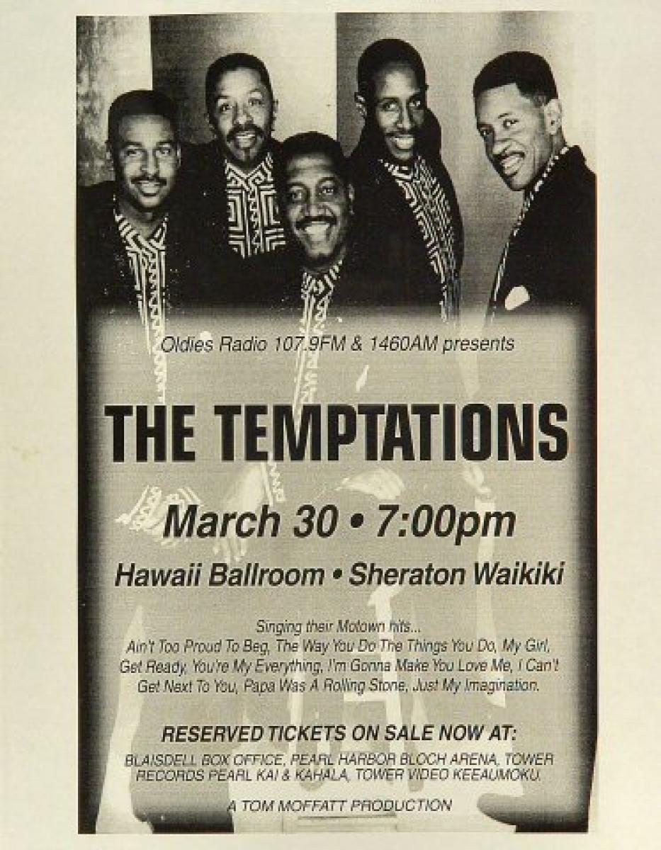 洋楽 Shawree Temptation grap The Temptations & The Four Tops | The Capitol Theatre