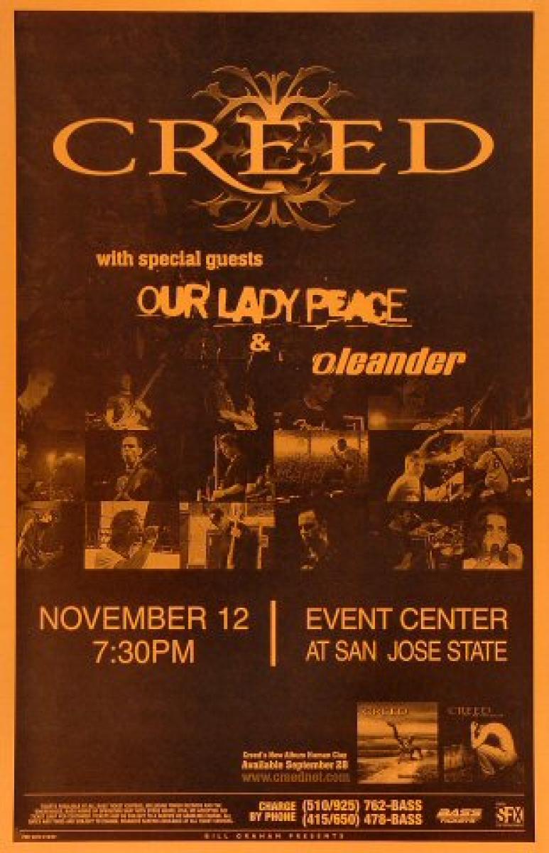 creed tour 1999