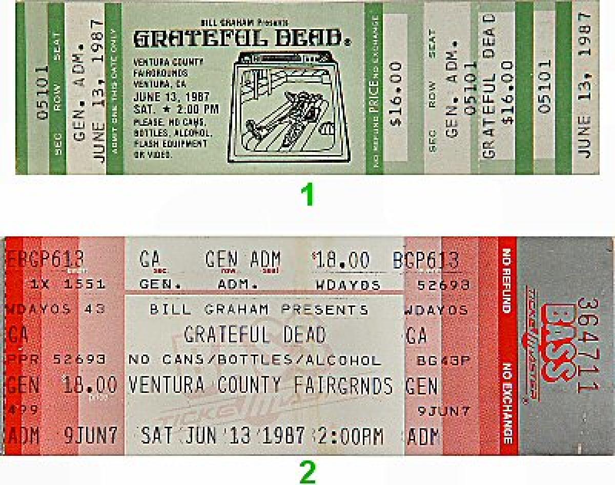 【再入荷】 grateful-dead-vintage-ticket- 額縁