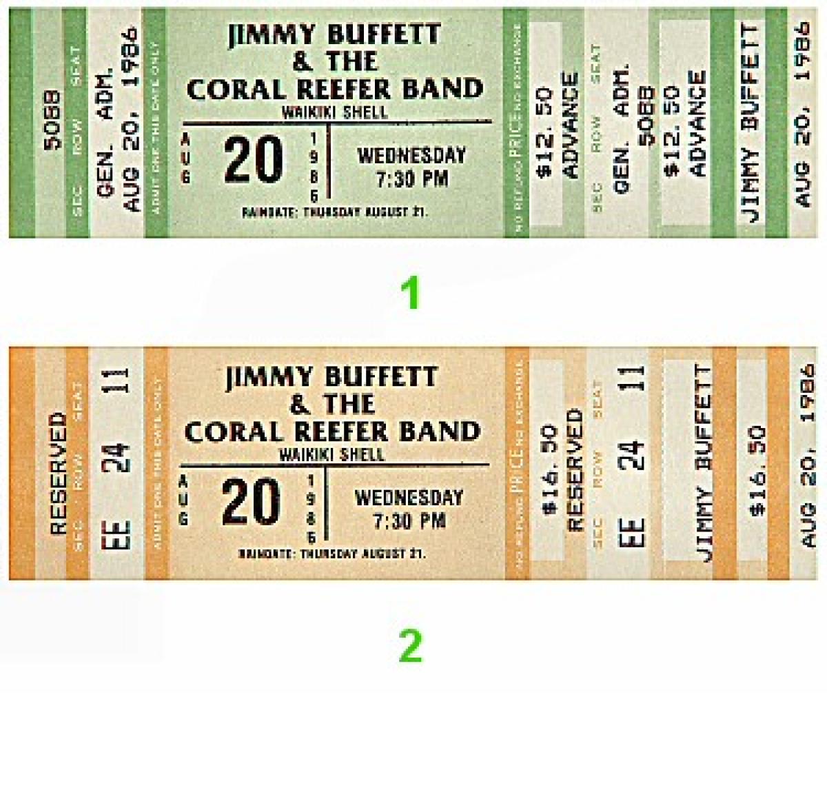 jimmy buffett tickets