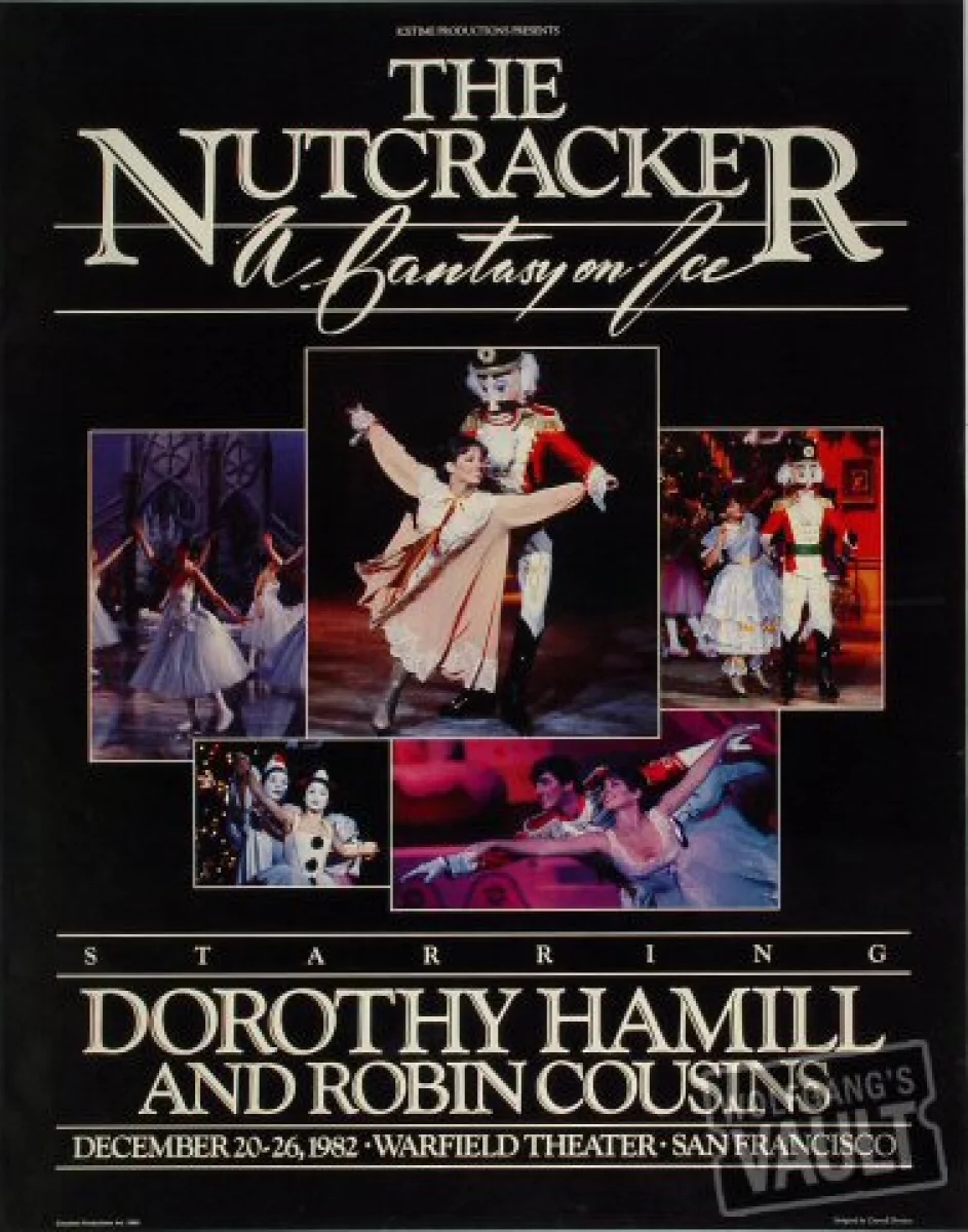 The Nutcracker Vintage Concert Poster from Warfield Theatre, Dec 20
