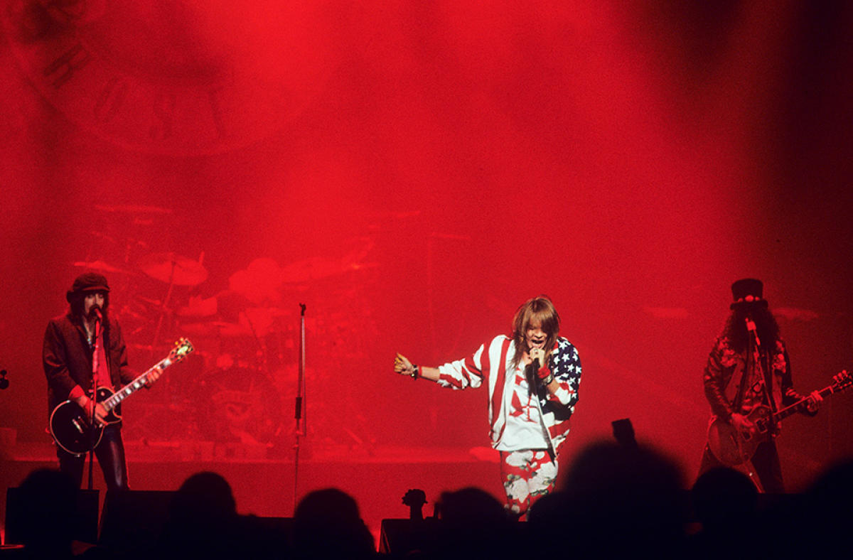 Guns N' Roses Vintage Concert Photo Fine Art Print from Warfield
