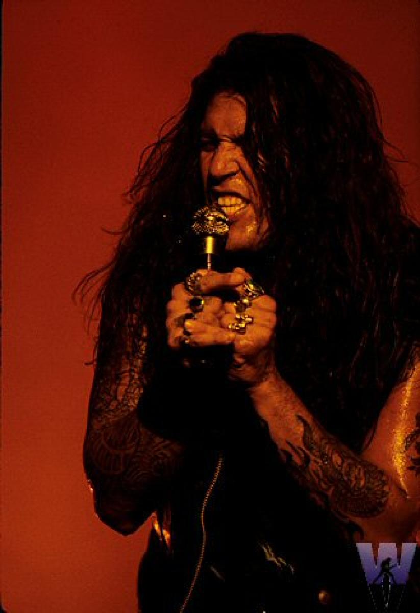 Chuck Billy Vintage Concert Photo Fine Art Print from Warfield Theatre