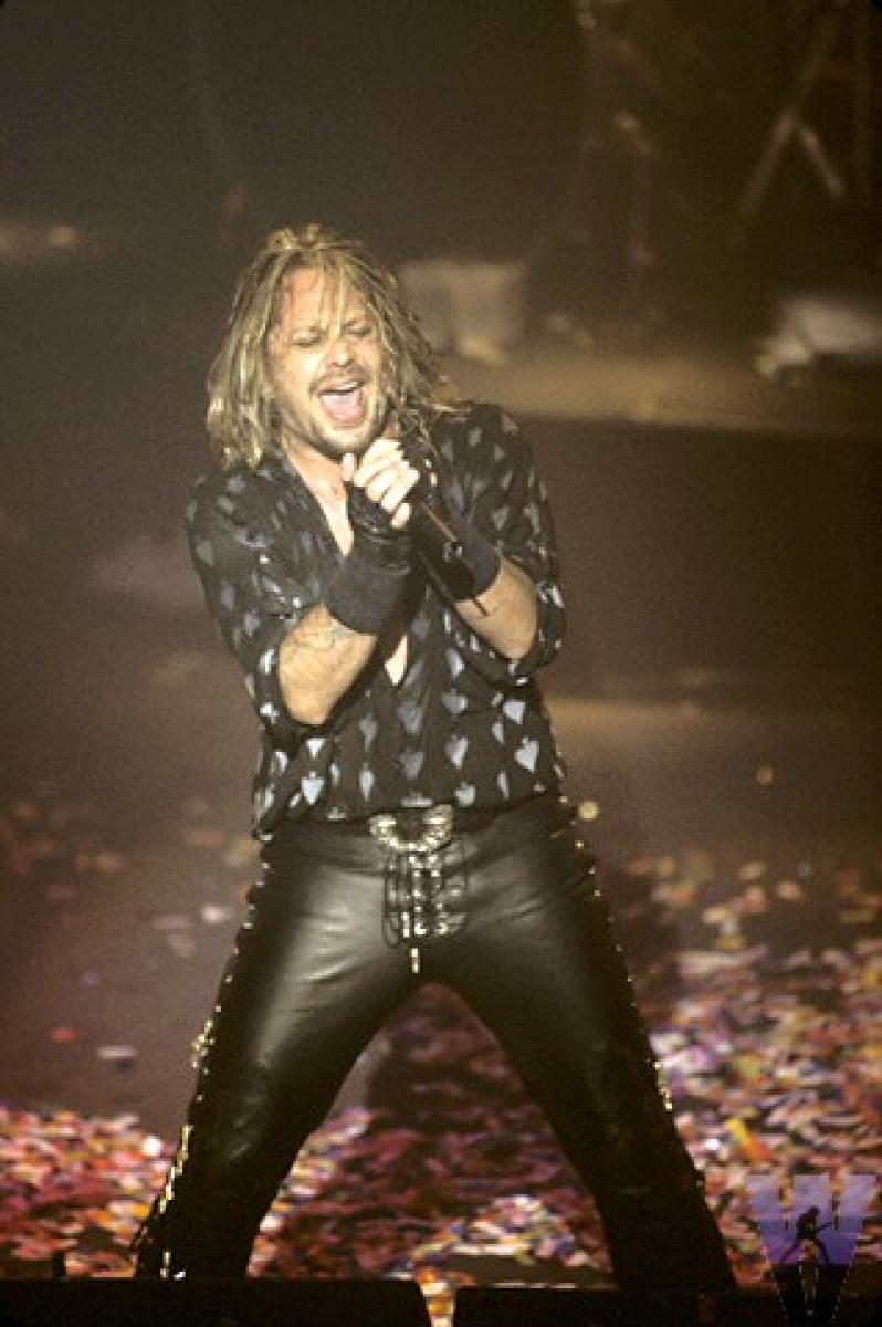 Vince Neil Vintage Concert Fine Art Print from Warfield Theatre, Dec 16 ...