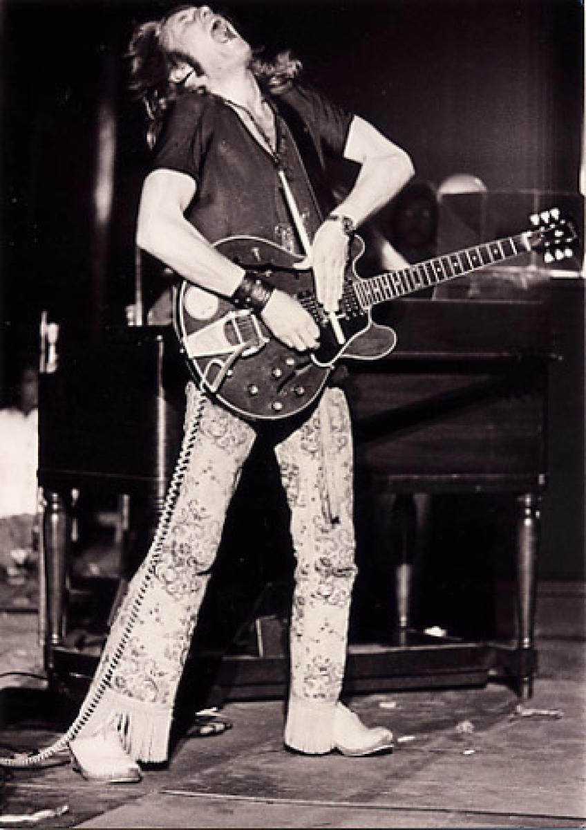 Alvin Lee Vintage Concert Photo Fine Art Print from Woodstock, Aug 15