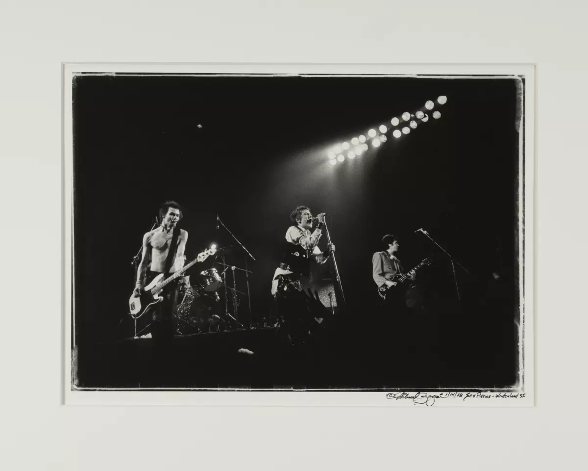 The Sex Pistols Vintage Concert Photo Fine Art Print From Winterland Jan 14 1978 At Wolfgangs 2984