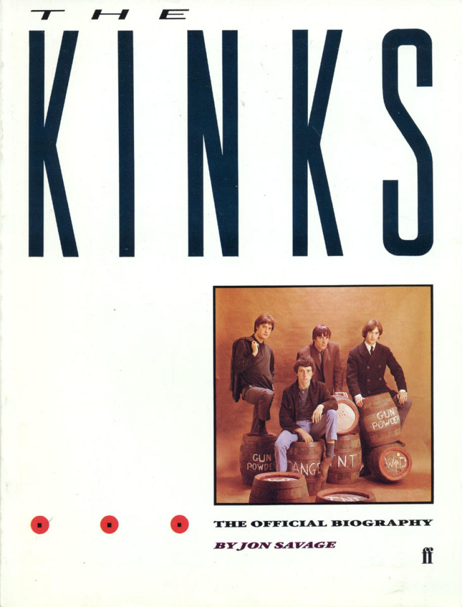 The Kinks: the Official Biography Book by The Kinks, 1984 at Wolfgang's