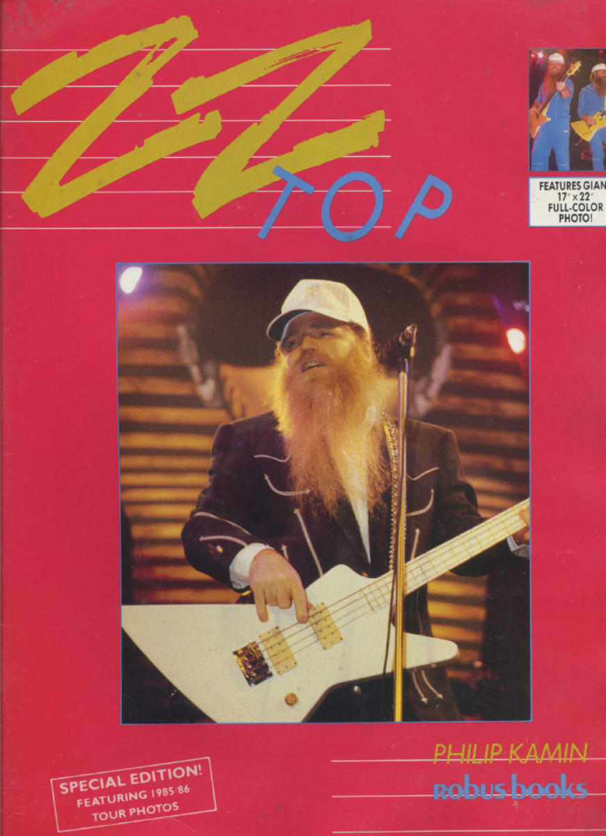 ZZ Top Book by ZZ Top, 1986 at Wolfgang's