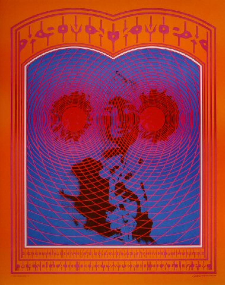 KMPX Vintage Concert Poster, 1967 at Wolfgang's
