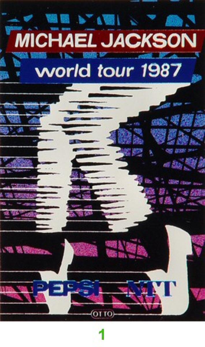 Michael Jackson Laminate, 1987 at Wolfgang's