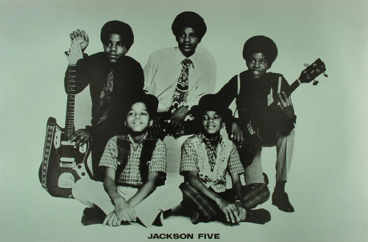 1960s THE JACKSON FIVE 5 Glossy 8X10 Photo Michael Jackson Print Portrait Poster 