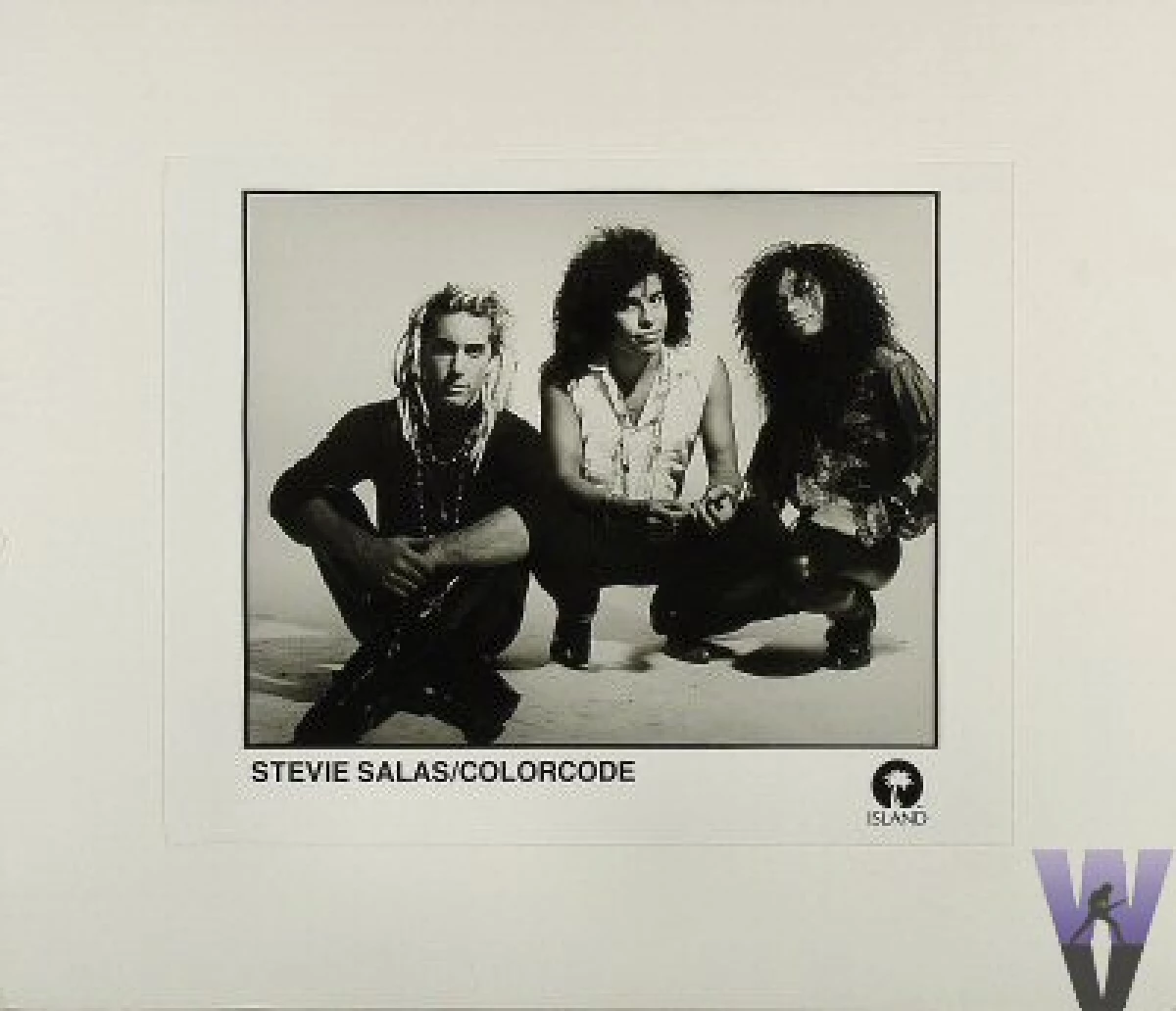 Stevie Salas Vintage Concert Photo Promo Print At Wolfgang S