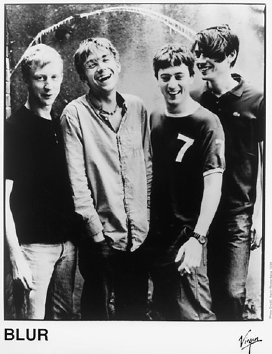 Blur Vintage Concert Photo Promo Print, 1995 at Wolfgang's