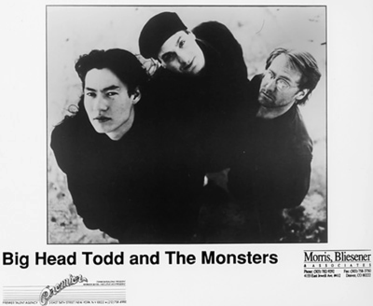 Big Head Todd & The Monsters Vintage Concert Photo Promo Print At ...