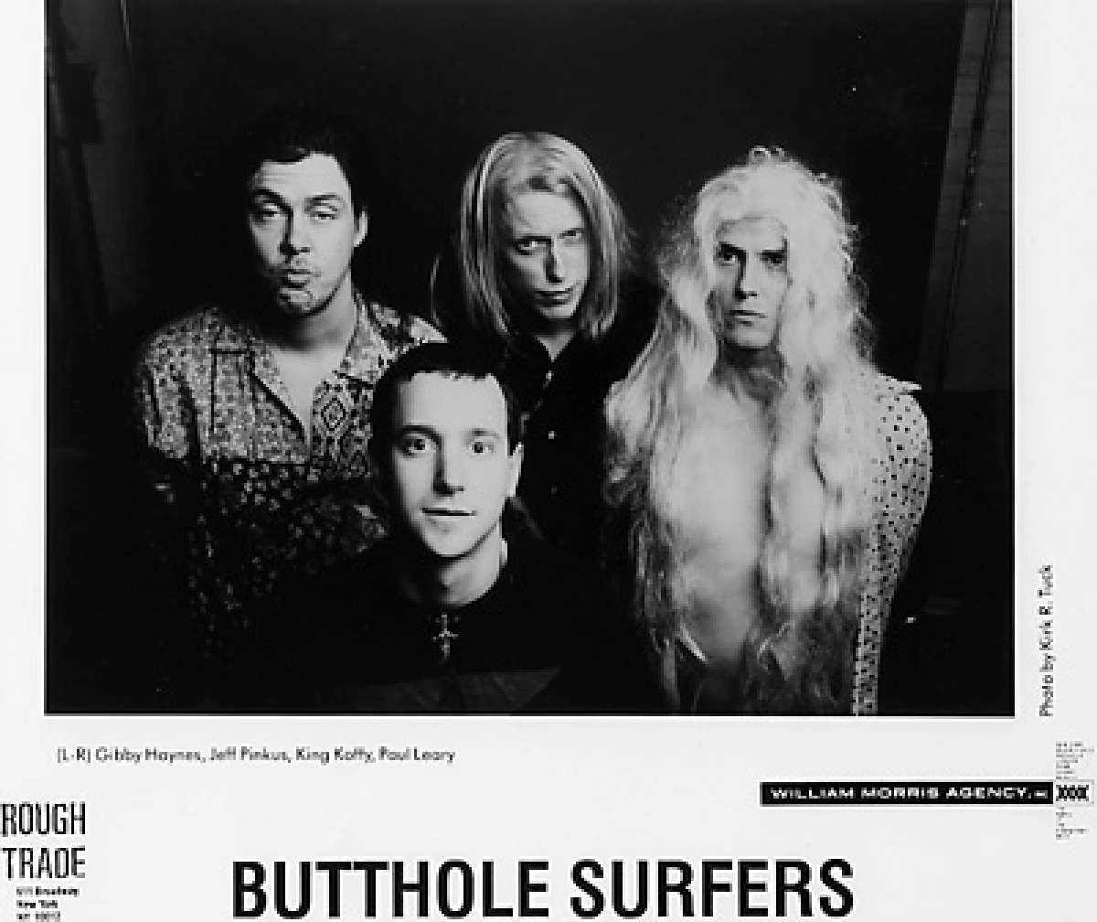 Butthole Surfers Vintage Concert Photo Promo Print at Wolfgang's