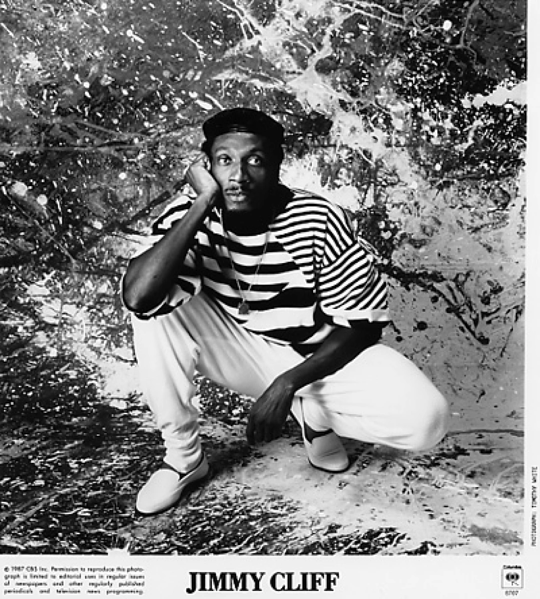 Jimmy Cliff Vintage Concert Photo Promo Print, 1987 at Wolfgang's