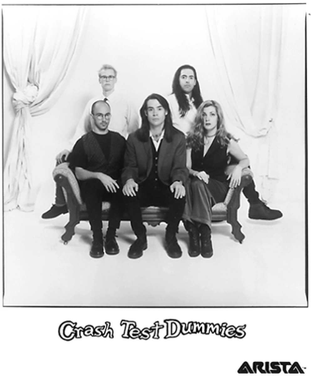 Crash Test Dummies Vintage Concert Photo Promo Print at Wolfgang's