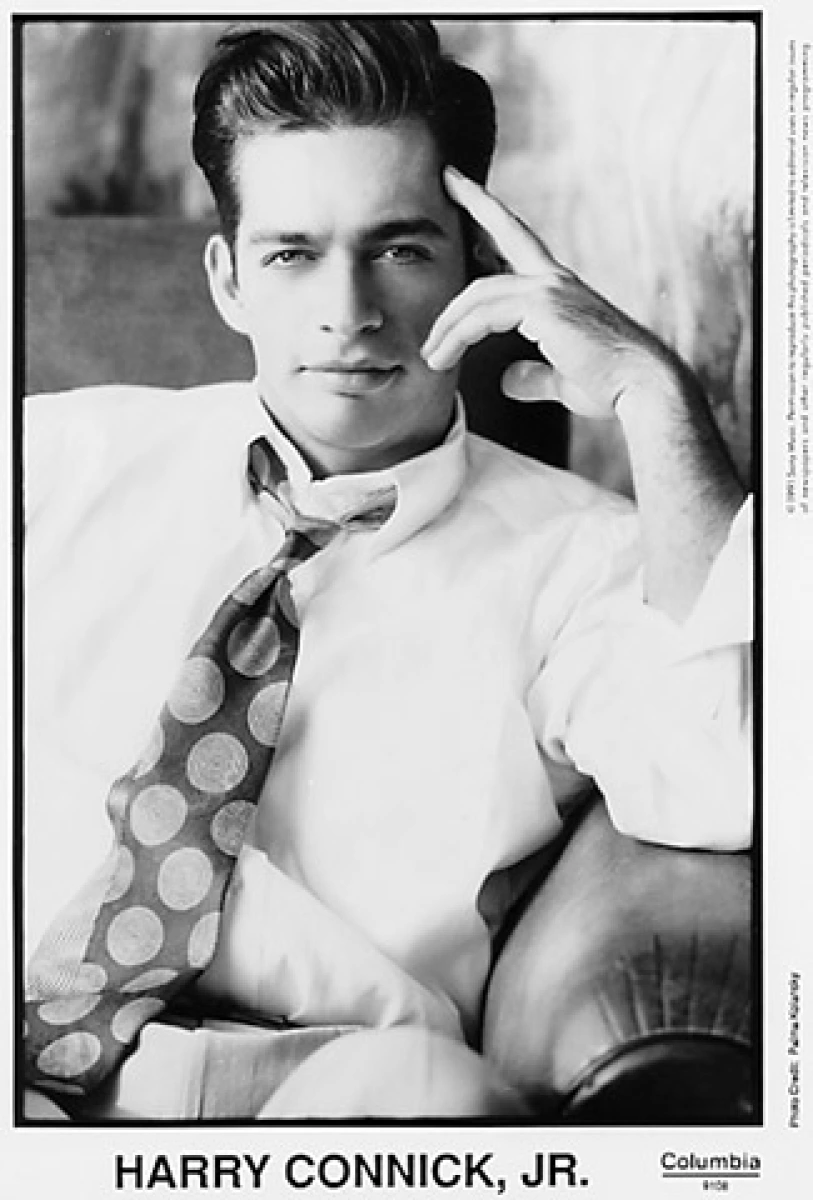 Harry Connick Jr. Vintage Concert Photo Promo Print, 1991 At Wolfgang's