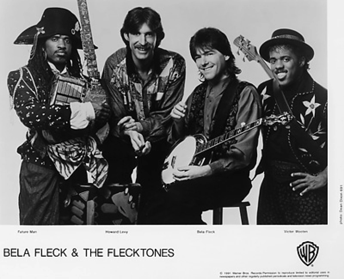 Bela Fleck & The Flecktones Vintage Concert Photo Promo Print