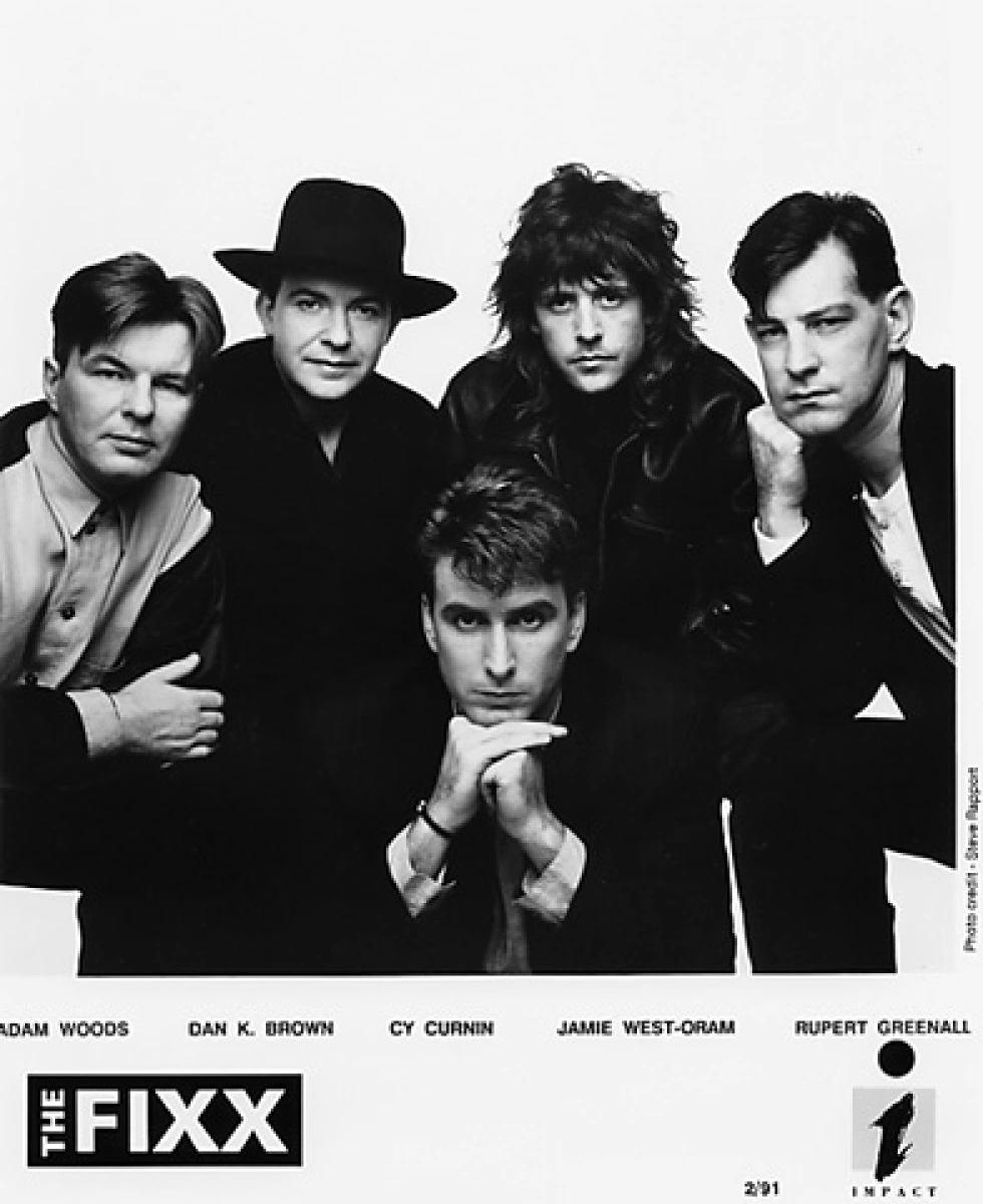 The Fixx Vintage Concert Photo Promo Print, 1991 at Wolfgang's