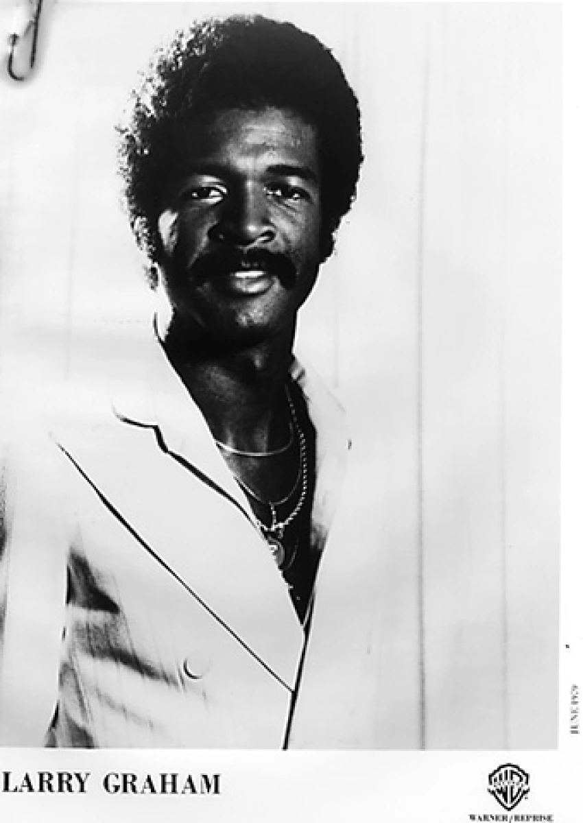 Larry Graham Vintage Concert Photo Promo Print from Garfield Jr. High ...