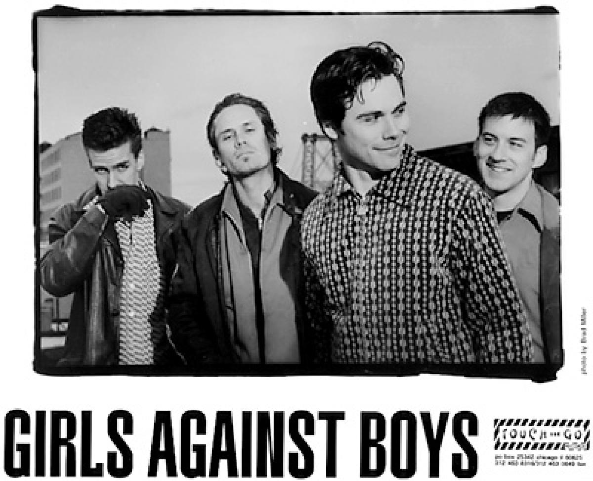 Girls Against Boys Vintage Concert Photo Promo Print at Wolfgang's