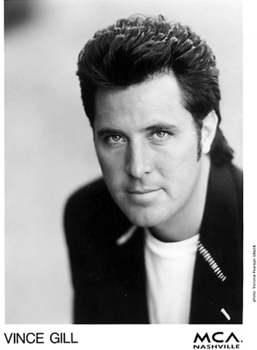 Vince Gill Vintage Concert Photo Promo Print at Wolfgang&rsquo;s