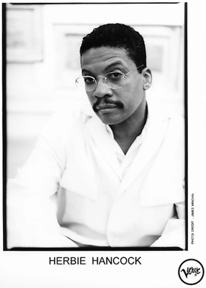 Herbie Hancock Vintage Concert Photo Promo Print at Wolfgang's