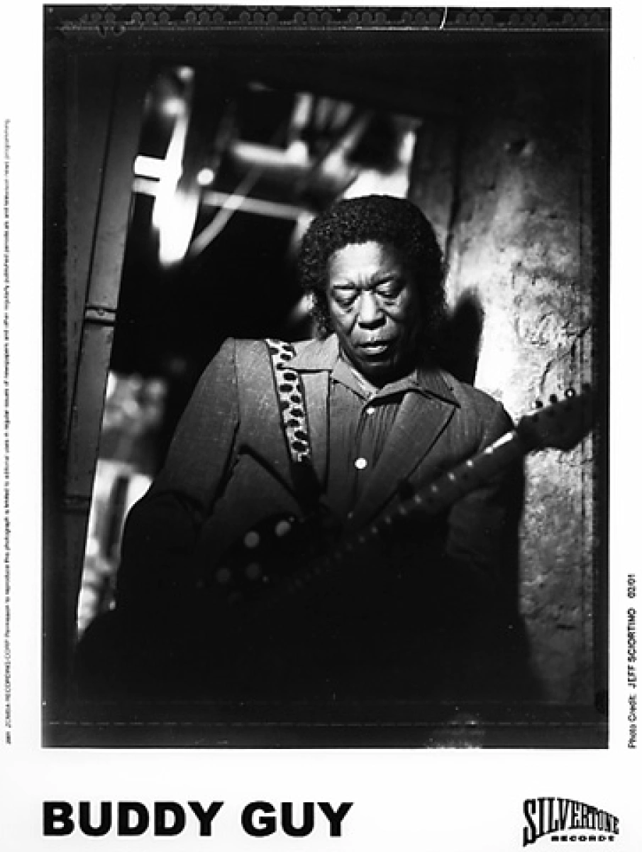 Buddy Guy Vintage Concert Photo Promo Print, 2001 at Wolfgang's