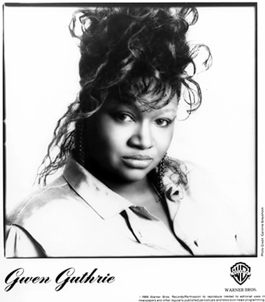 Gwen Guthrie Vintage Concert Photo Promo Print, 1988 at Wolfgang's