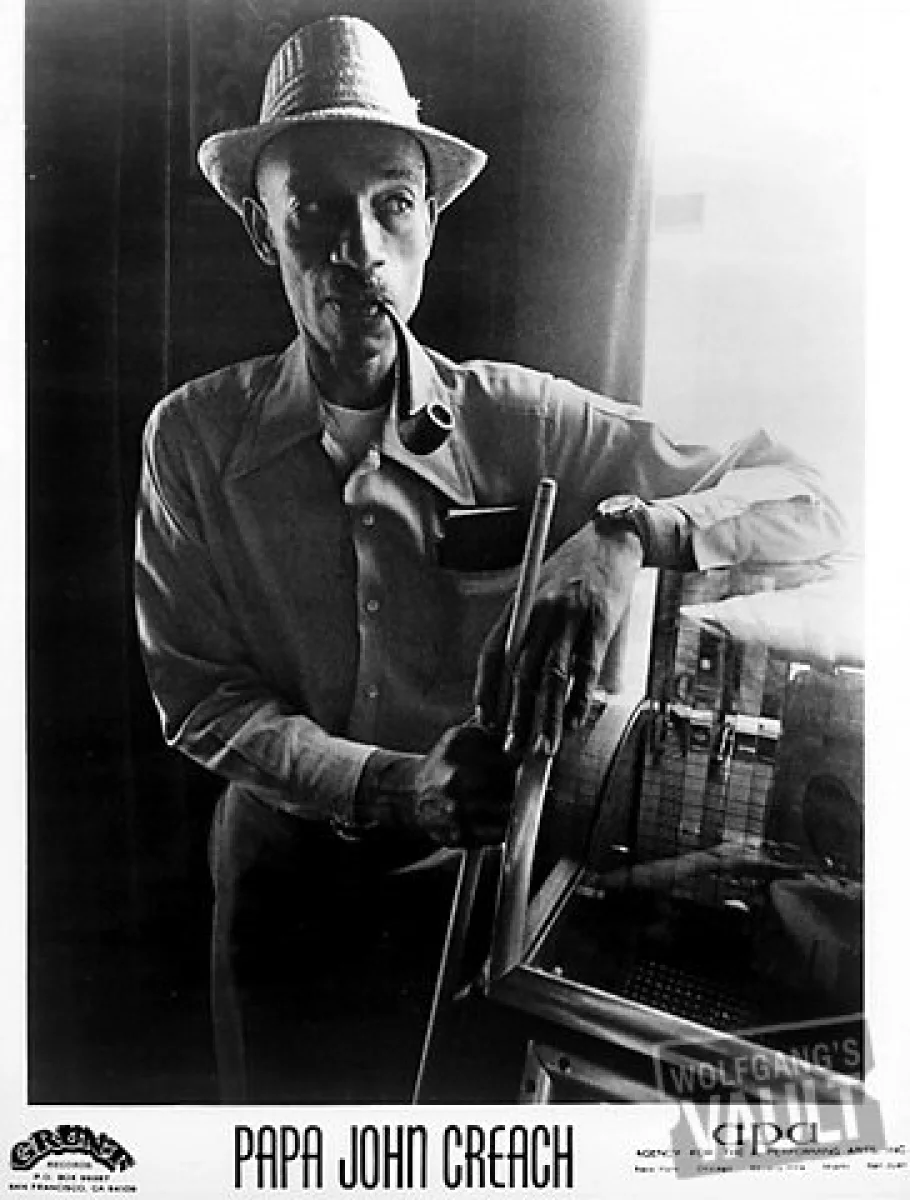 Papa John Creach Vintage Concert Photo Promo Print at Wolfgang's