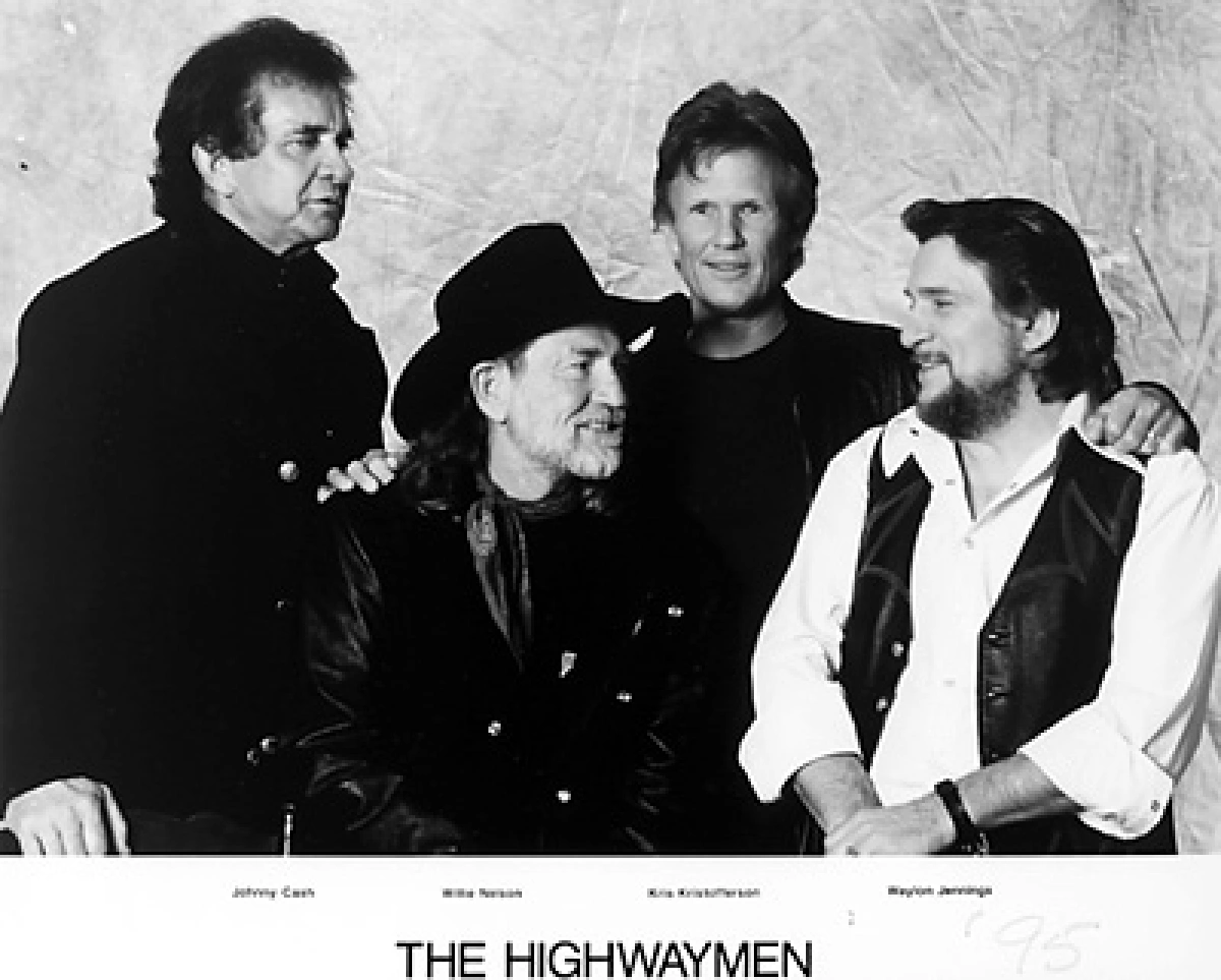 The Highwaymen Vintage Concert Photo Promo Print, 1995 at Wolfgang&rsquo;s