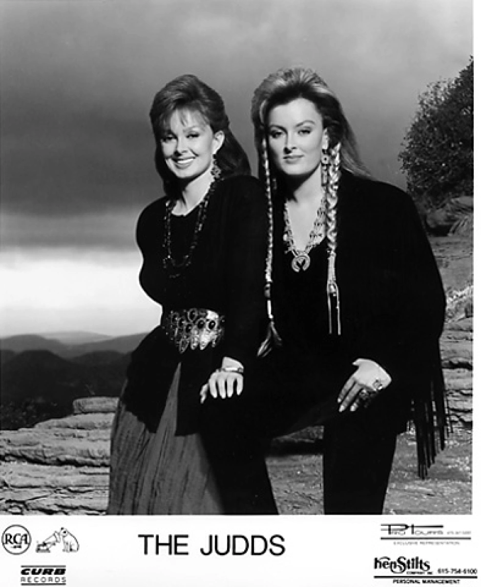 The Judds Vintage Concert Photo Promo Print at Wolfgang's