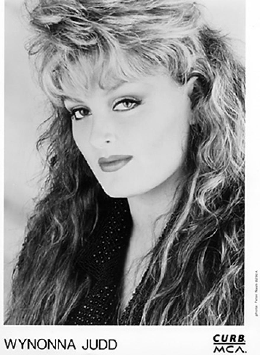 Wynonna Judd Vintage Concert Photo Promo Print at Wolfgang&rsquo;s