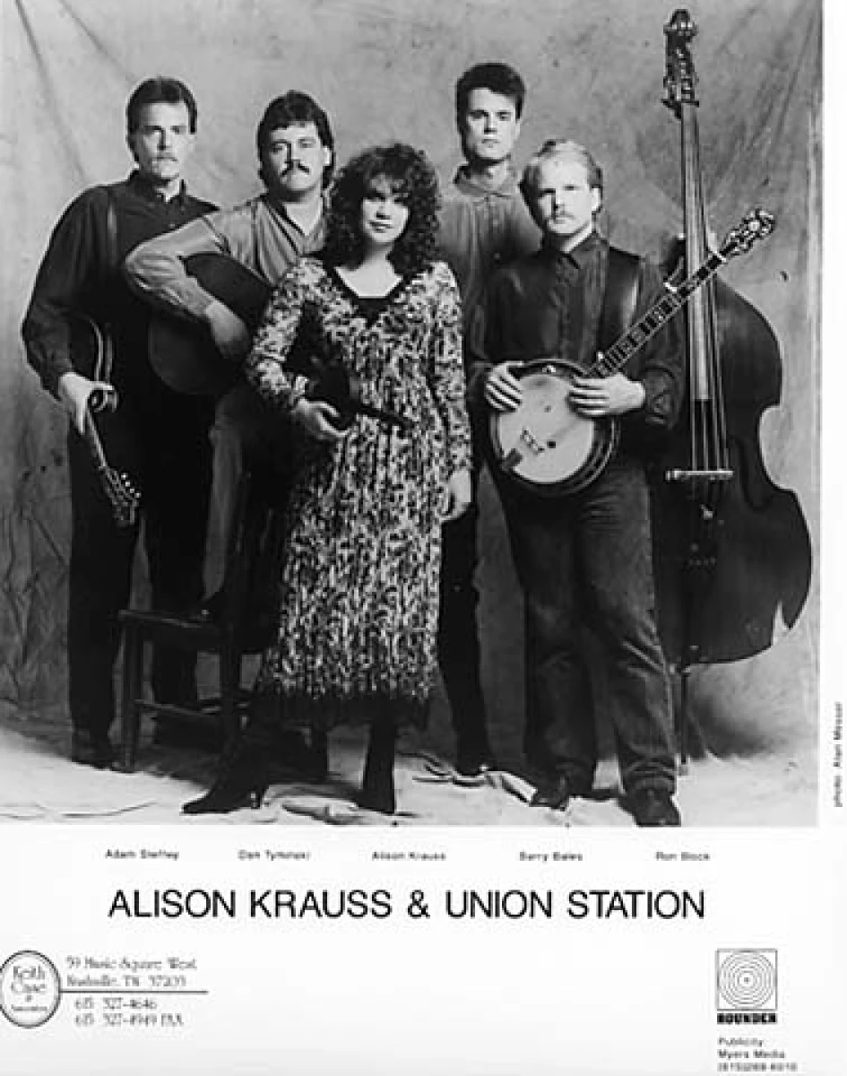 Alison Krauss & Union Station Vintage Concert Photo Promo Print at