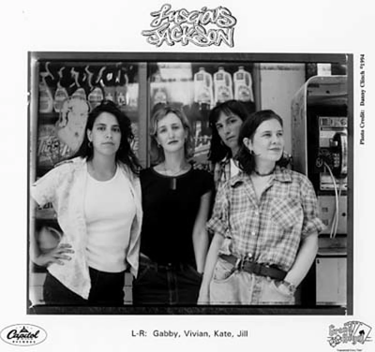 Luscious Jackson Vintage Concert Photo Promo Print 1994 At Wolfgang S