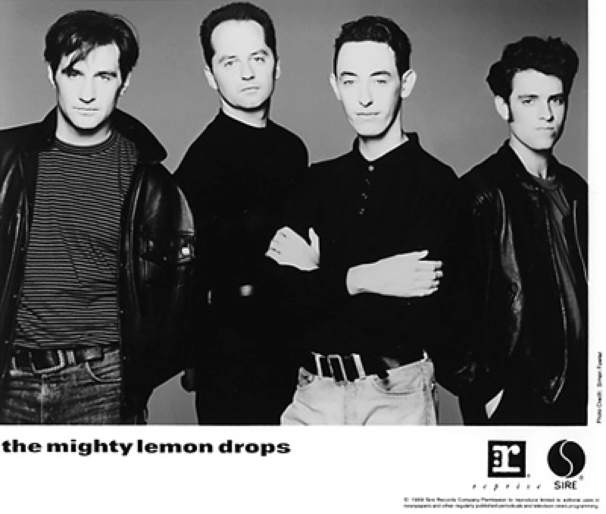 The Mighty Lemon Drops Vintage Concert Photo Promo Print, 1989 at Wolfgang's