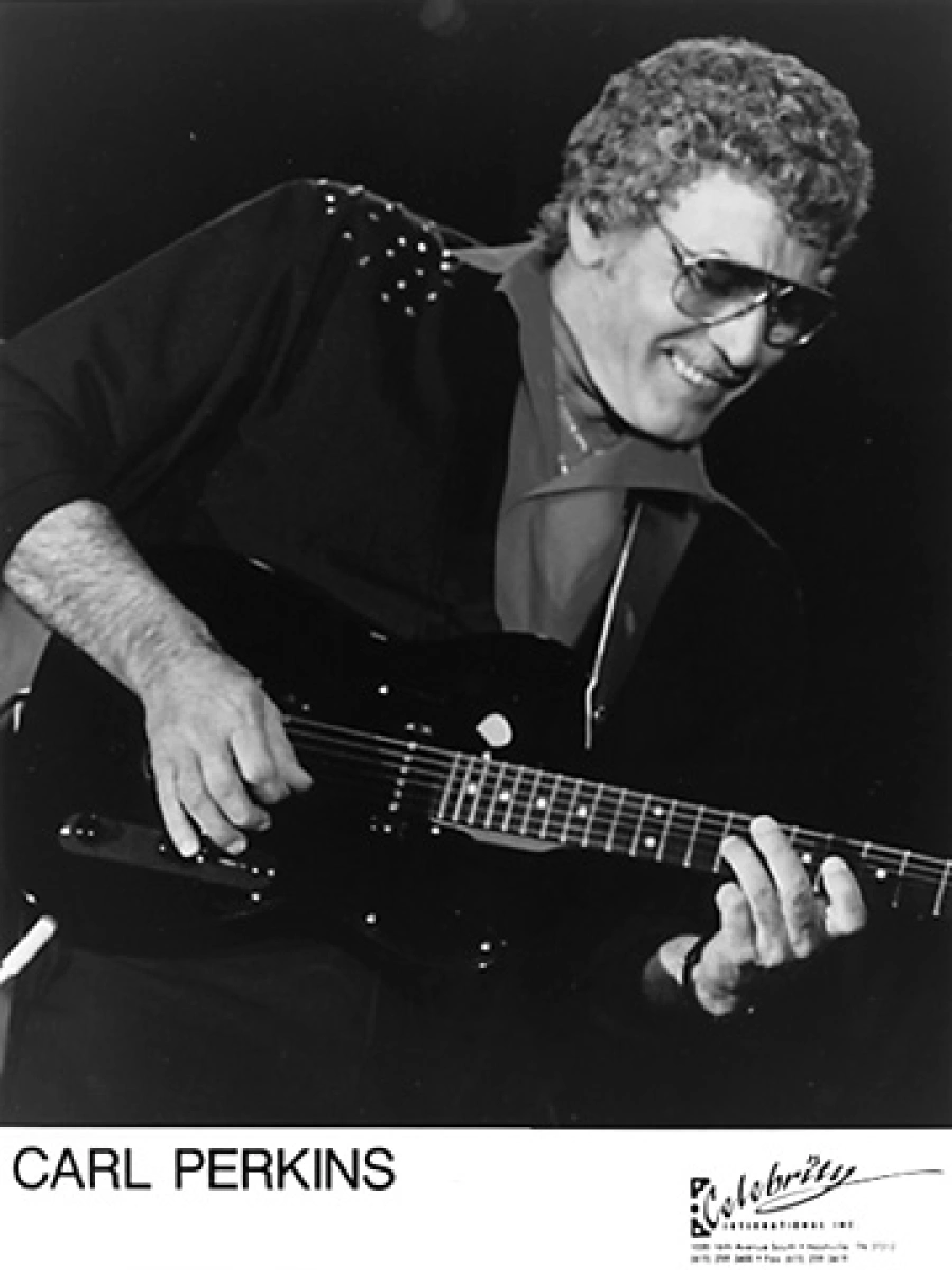 Carl Perkins Vintage Concert Photo Promo Print At Wolfgang S