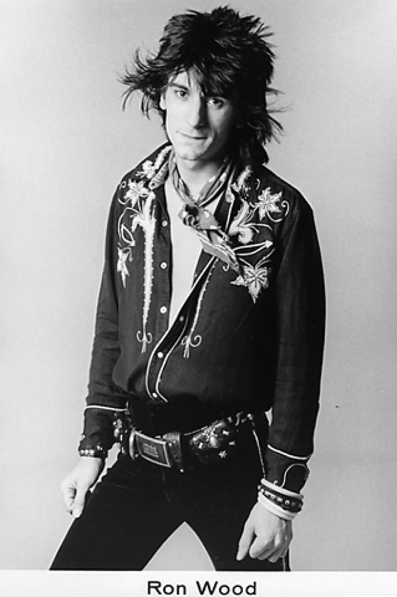 Ron Wood Vintage Concert Photo Promo Print at Wolfgang's