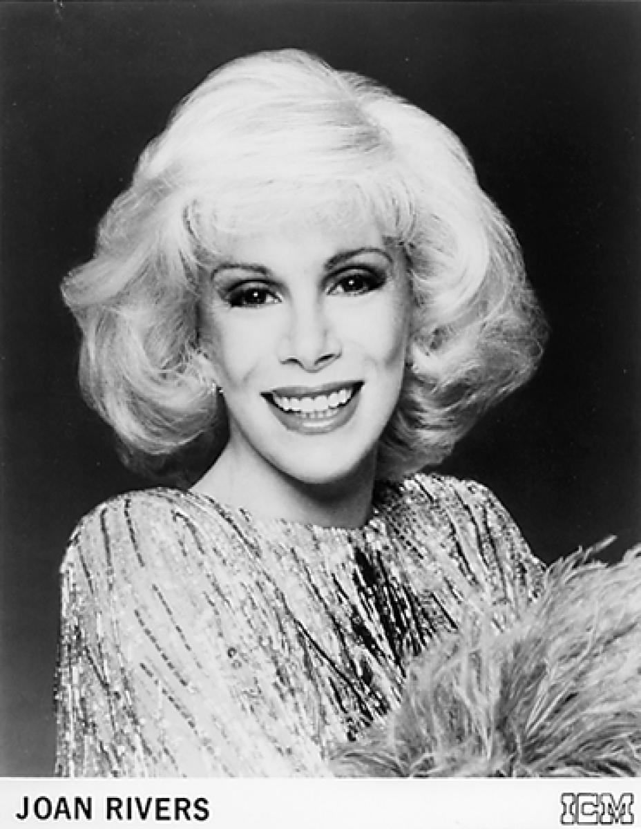 Joan Rivers Vintage Concert Photo Promo Print at Wolfgang's