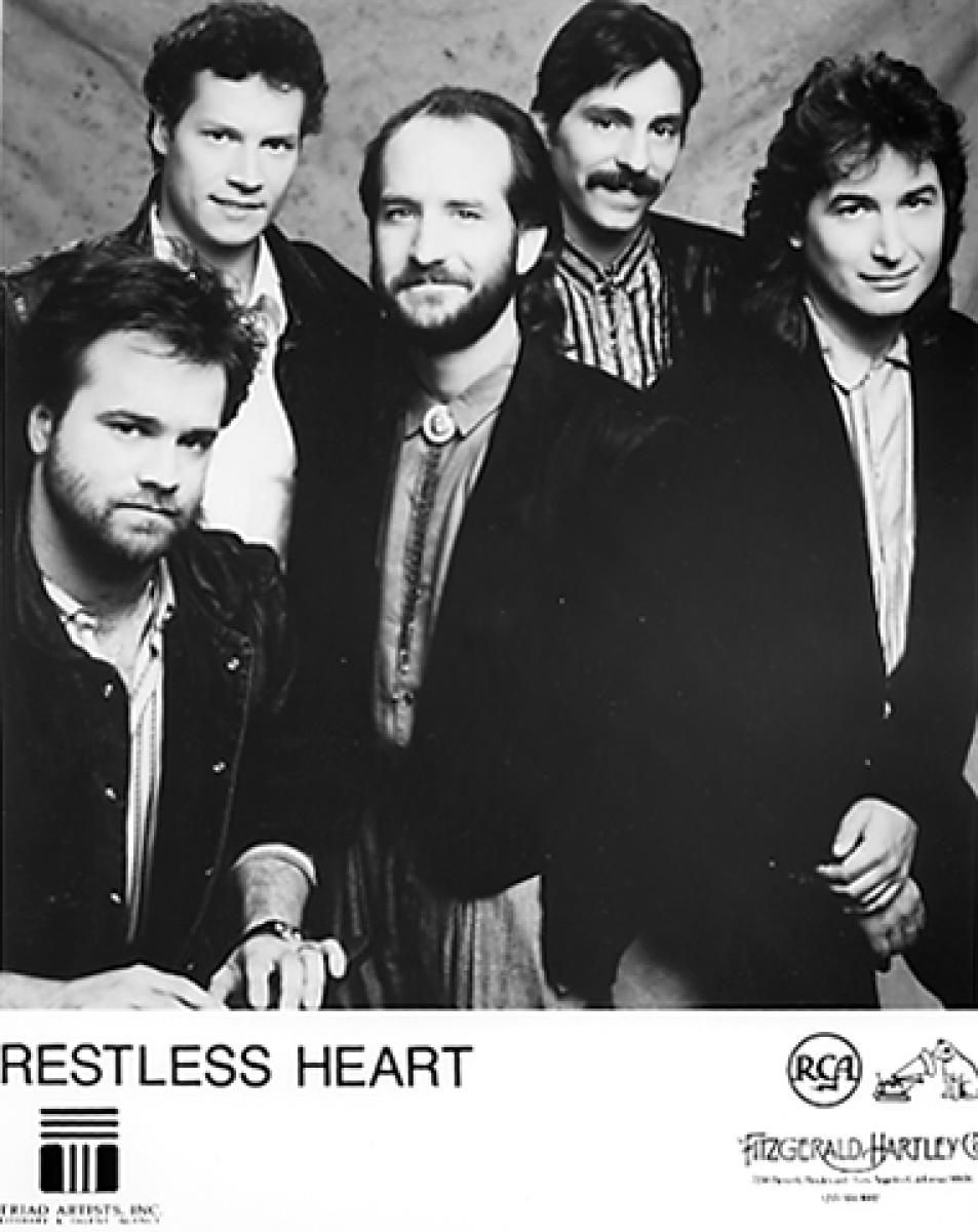 Restless Heart Vintage Concert Photo Promo Print at Wolfgang's