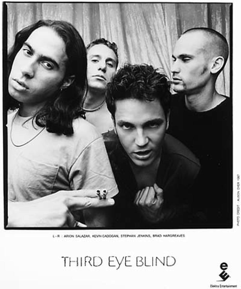 Third Eye Blind Vintage Concert Photo Promo Print, 1997.