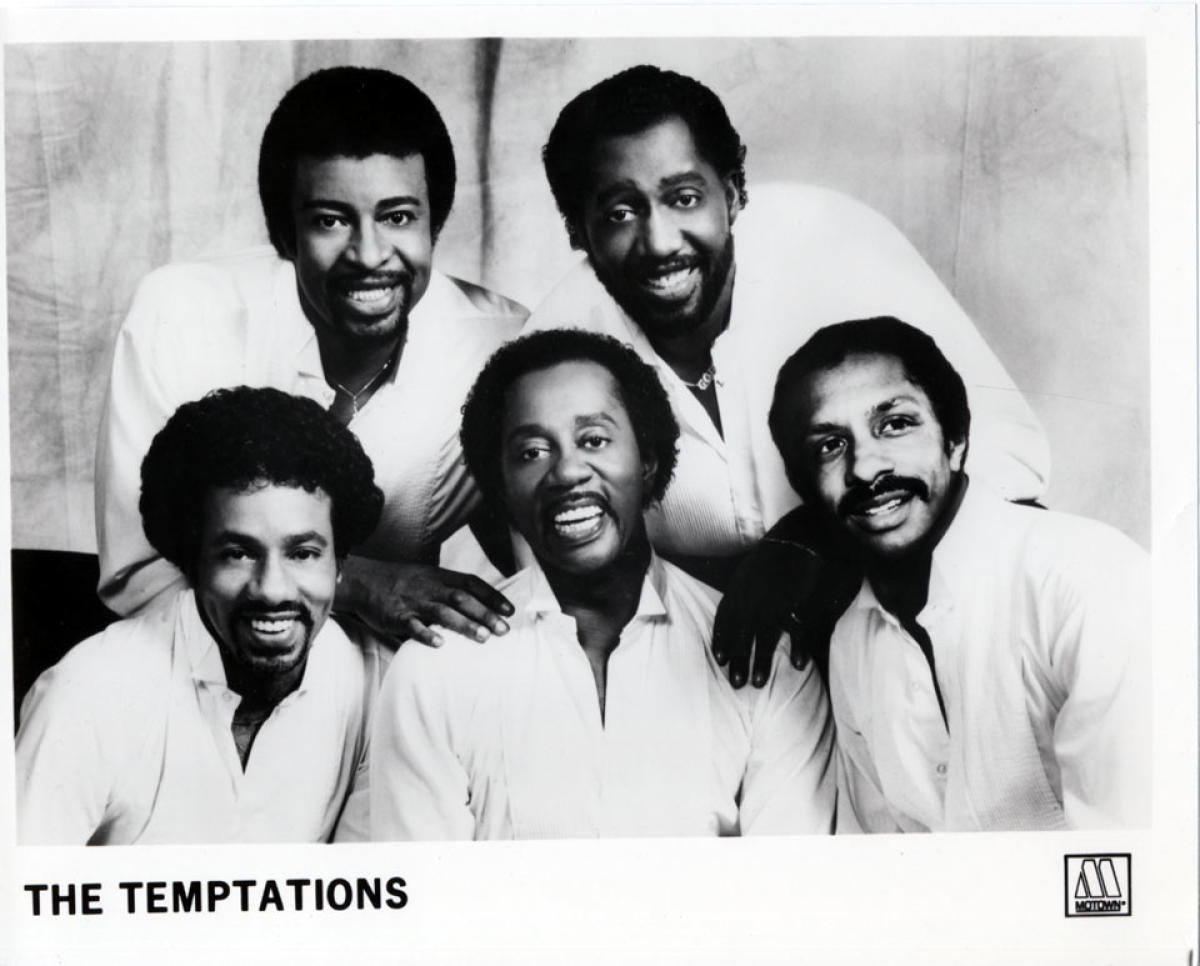 The Temptations Vintage Concert Photo Promo Print at Wolfgang's