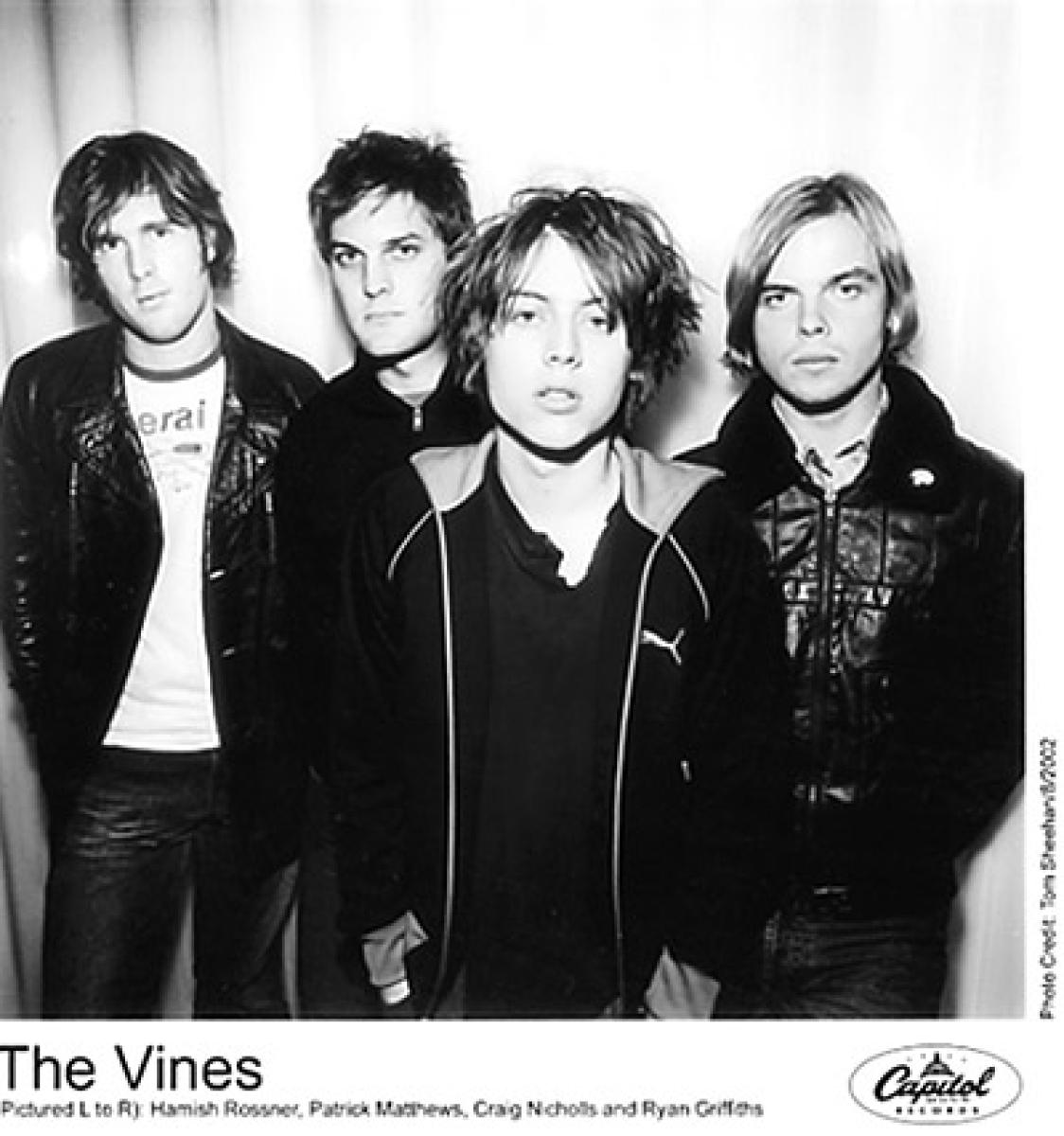 The Vines Vintage Concert Photo Promo Print, 2002 at Wolfgang's
