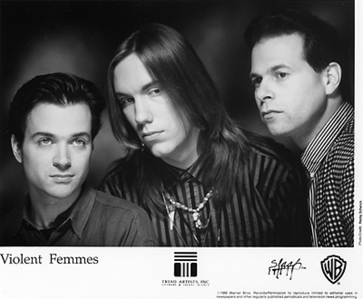 Violent Femmes Vintage Concert Photo Promo Print, 1988 at Wolfgang's