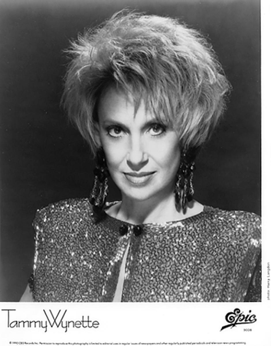 Tammy Vintage Concert Photo Promo Print, 1990 at Wolfgang's