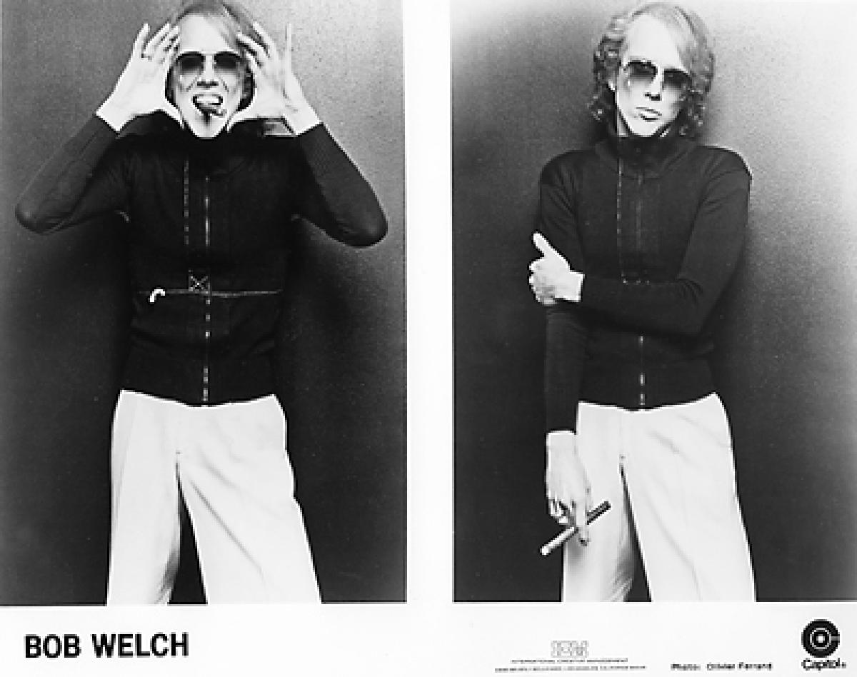 Bob Welch Vintage Concert Photo Promo Print At Wolfgang's