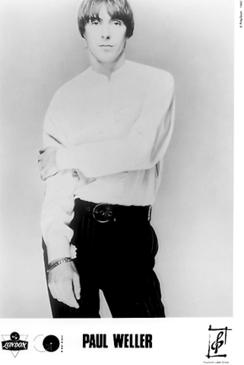PAUL WELLER WORLD TOUR マッチデイプログラム92年 PAUL WELLER WORLD TOUR マッチデイプログラム92年 Paul Weller by