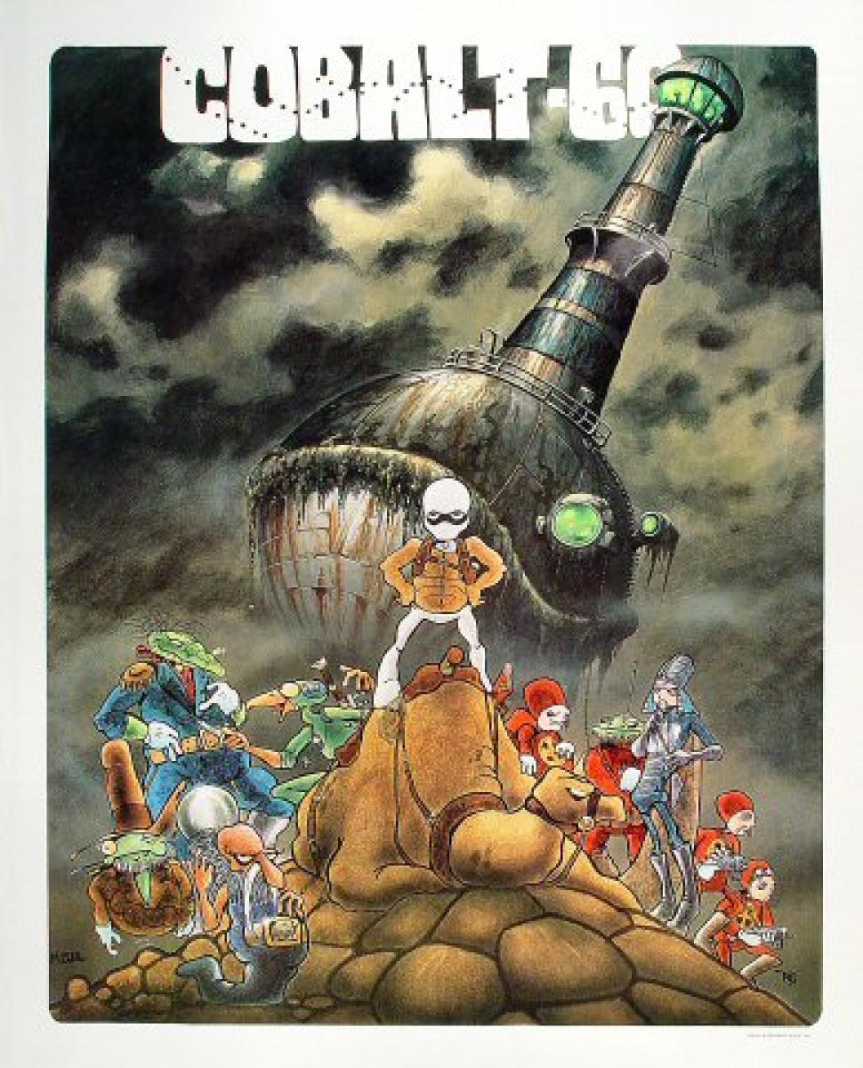 ポスター vintage 60's poster Cobalt 60 Vintage Concert Poster, 1984 at Wolfgang's